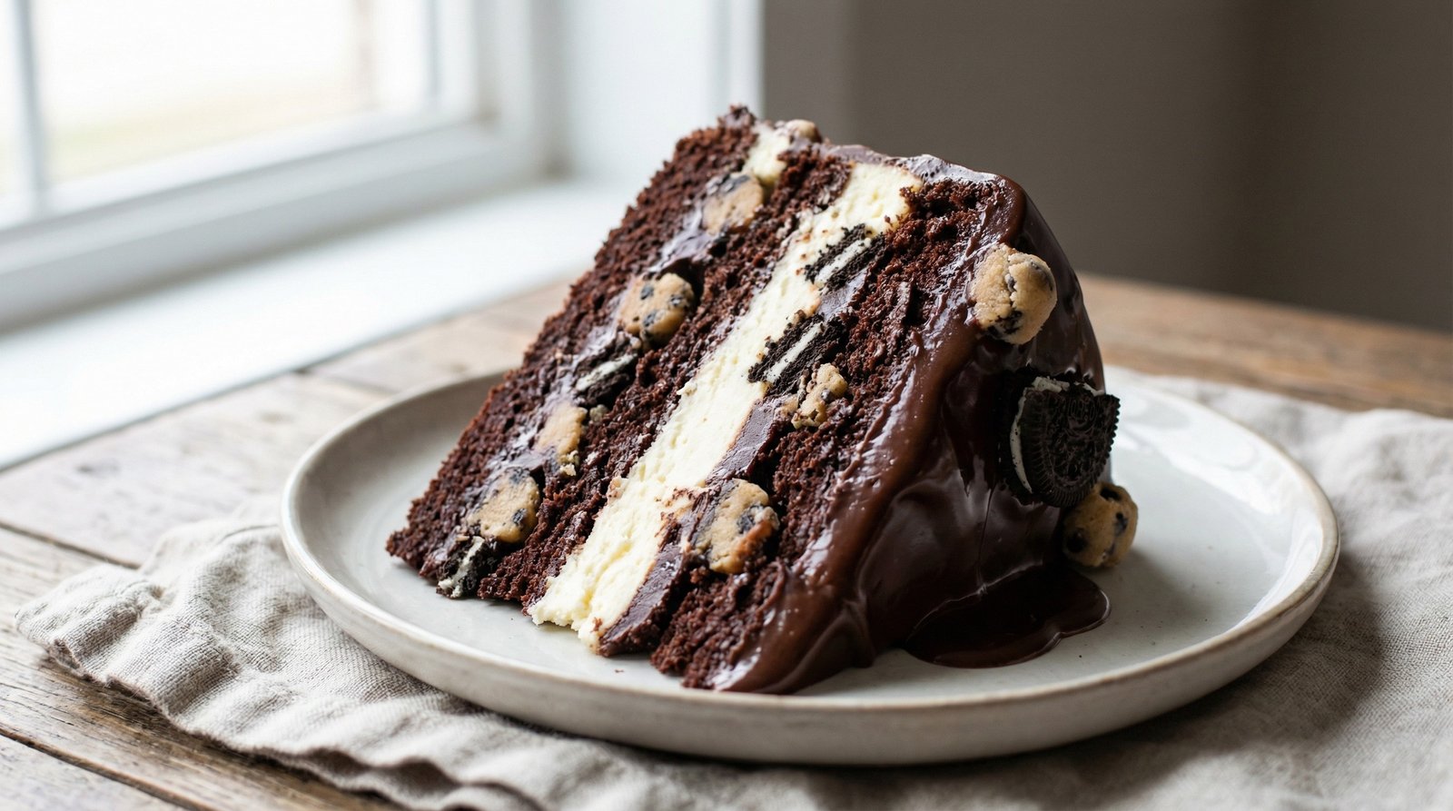 Cookie Dough Chocolate Cake