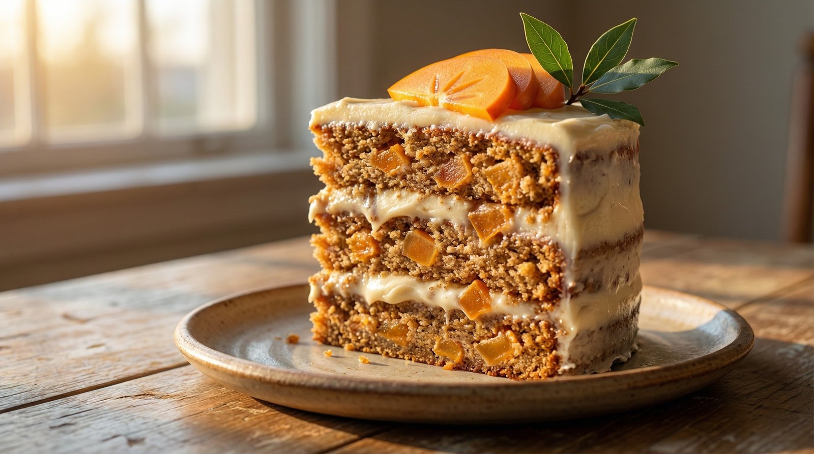 Persimmon Cinnamon Cake