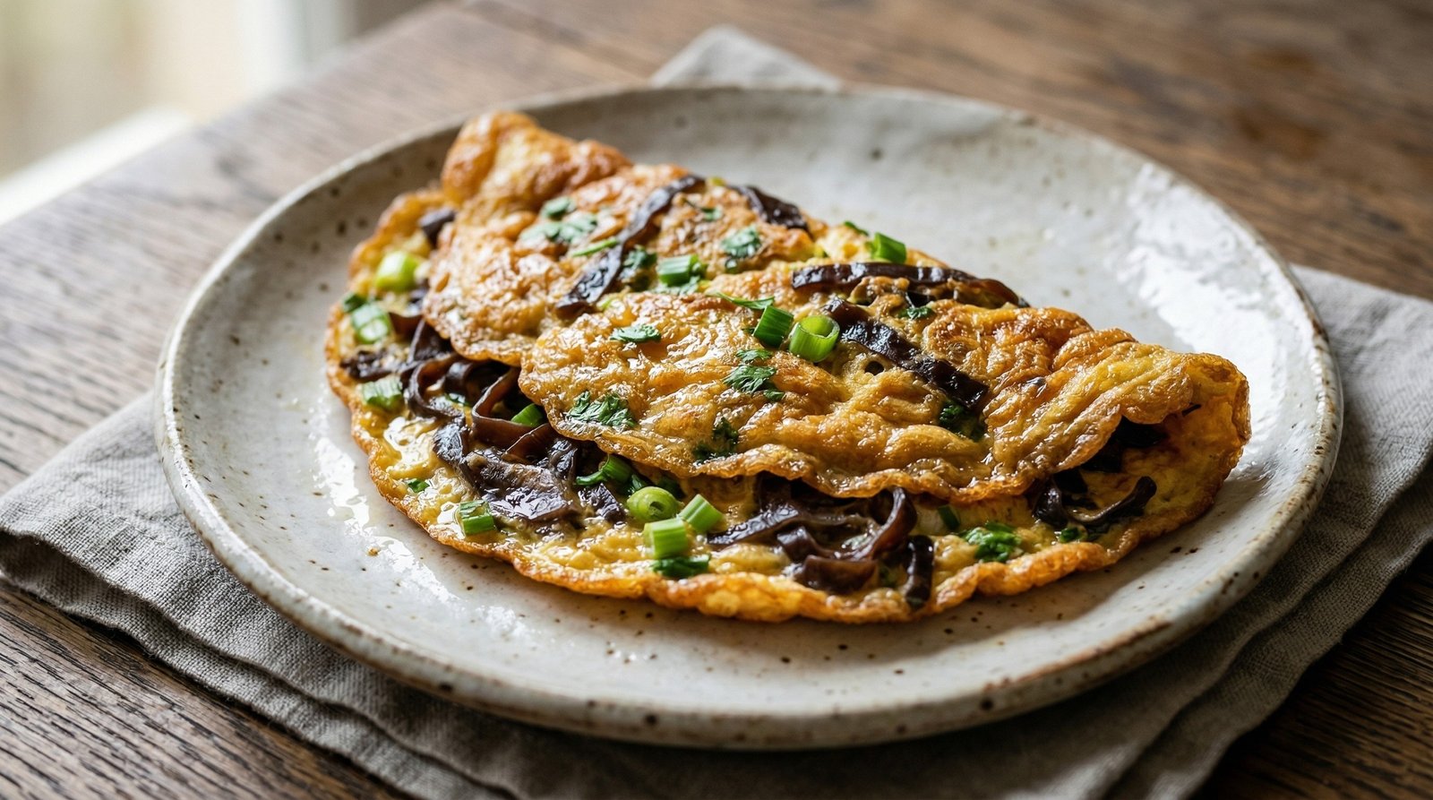 Omelet with Tree Ears