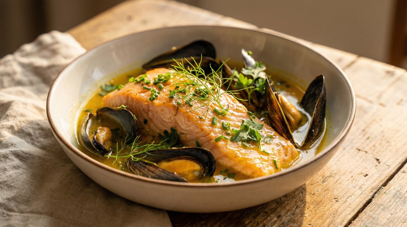 Norwegian Saffron Salmon