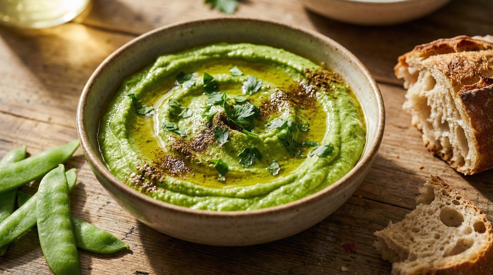 Spring Edamame Hummus