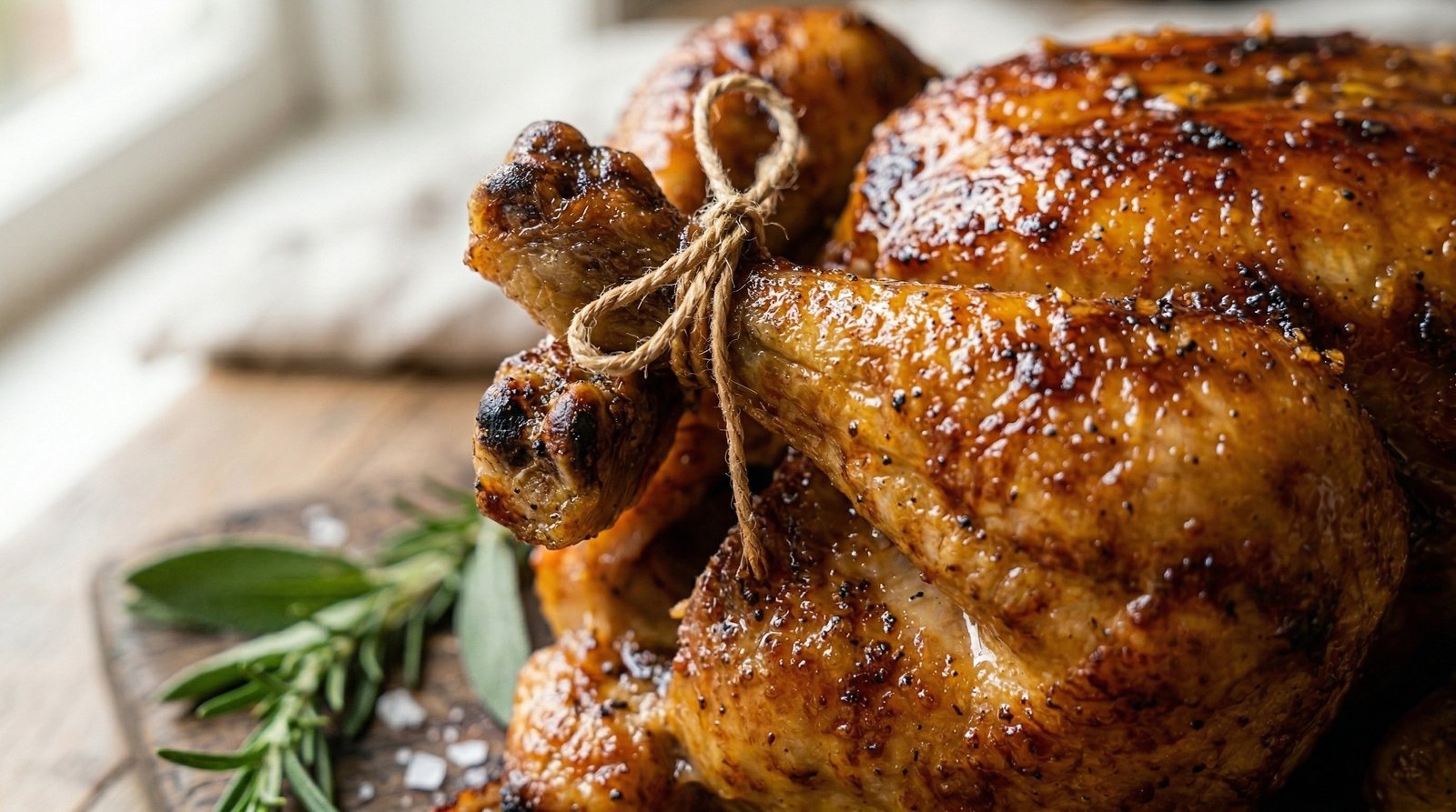 Glazed Roast Chicken
