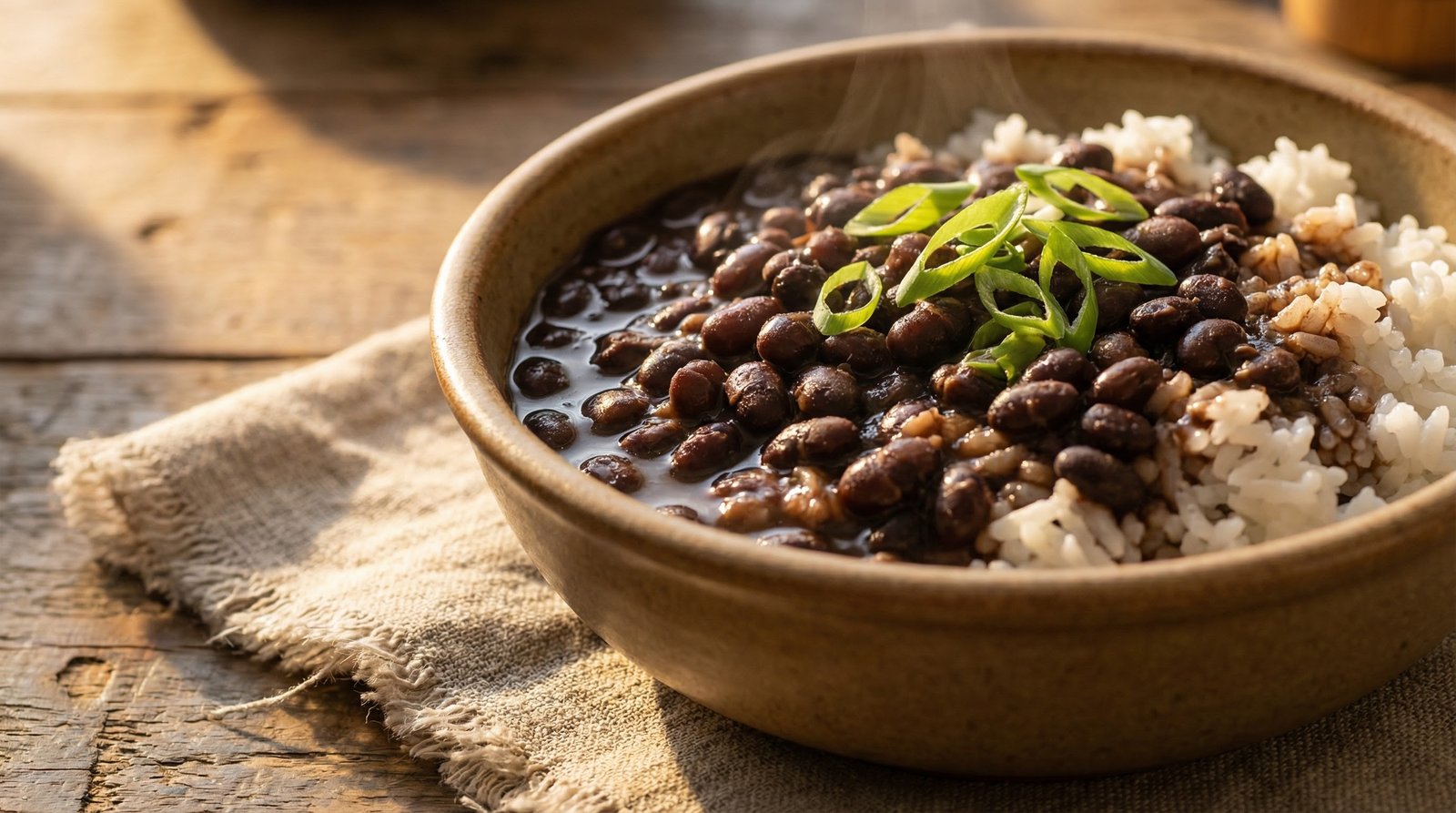 Cuban Black Beans and Rice