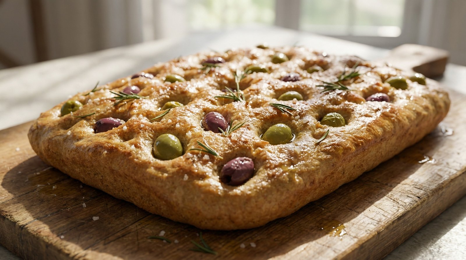 Whole Wheat Focaccia