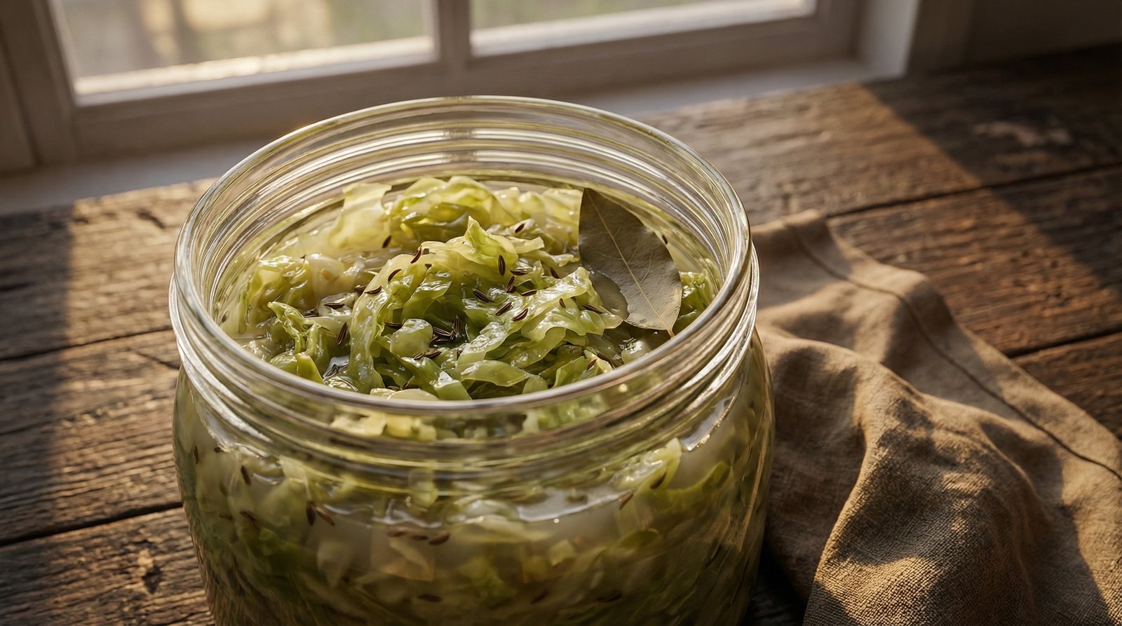 Fermented Caraway Cabbage