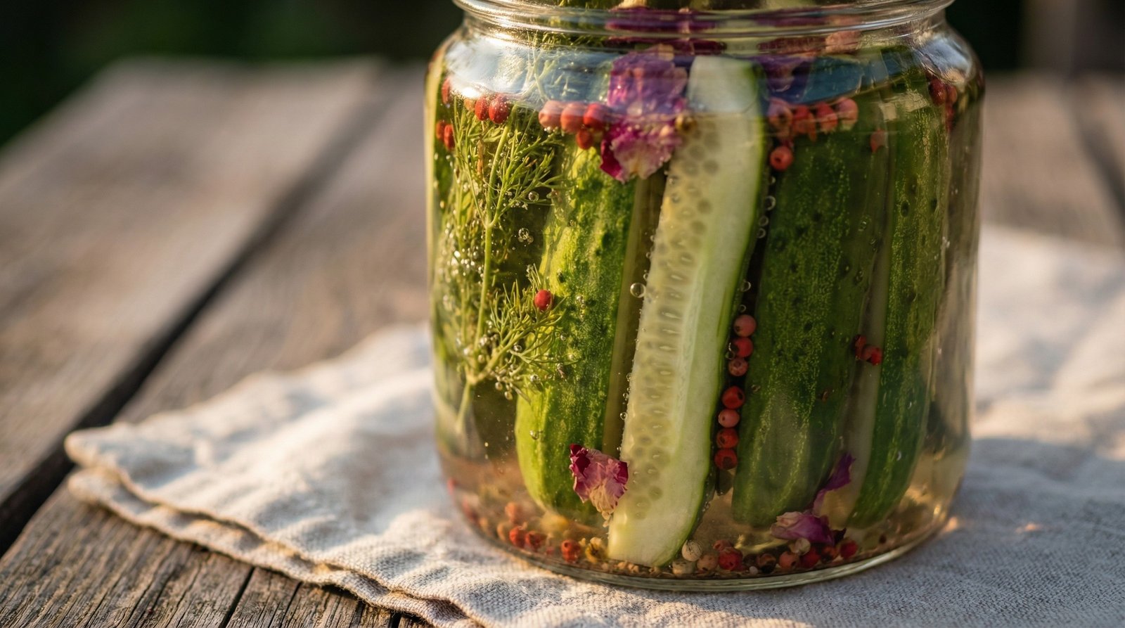 Dill-Rose Pickles