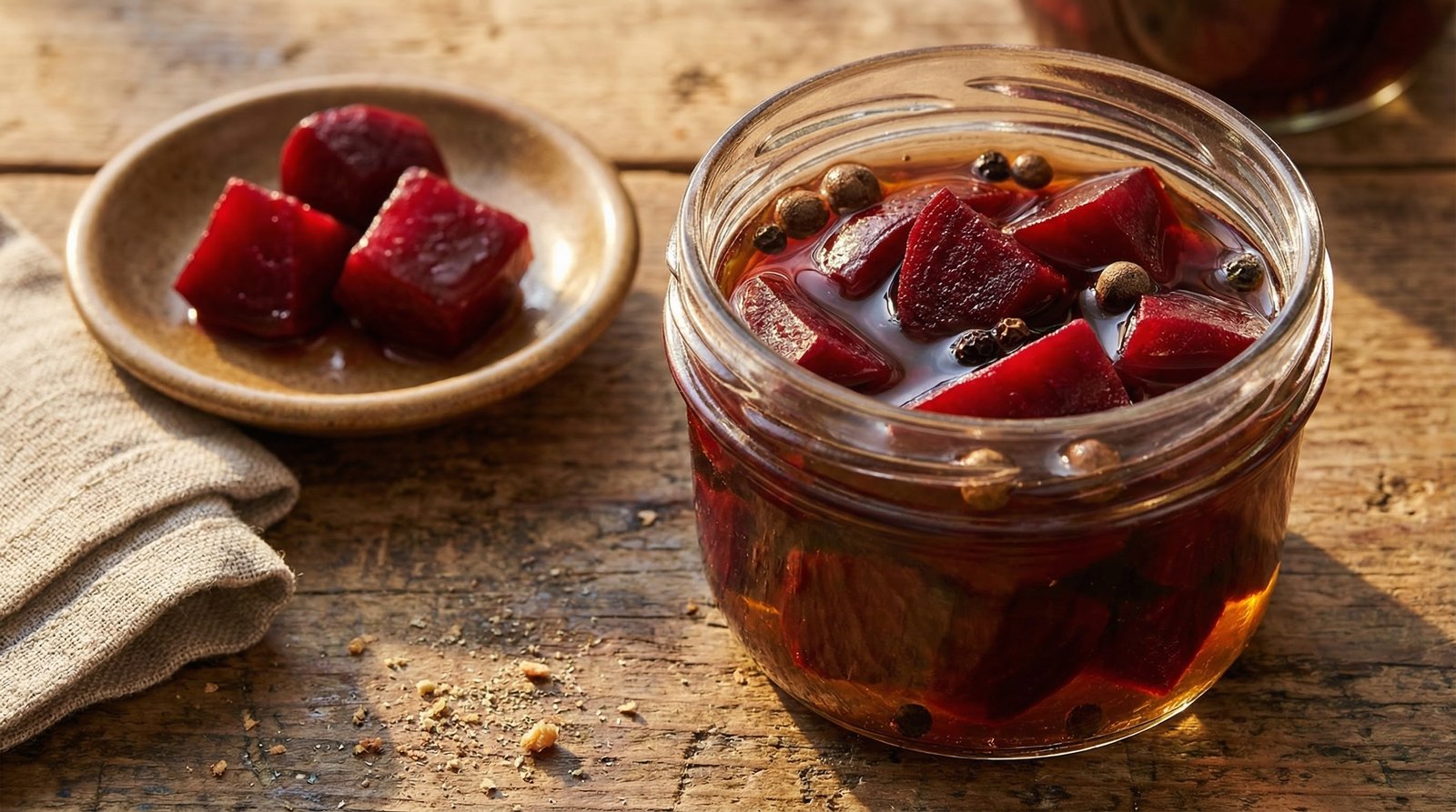 Spiced Pickled Beetroot