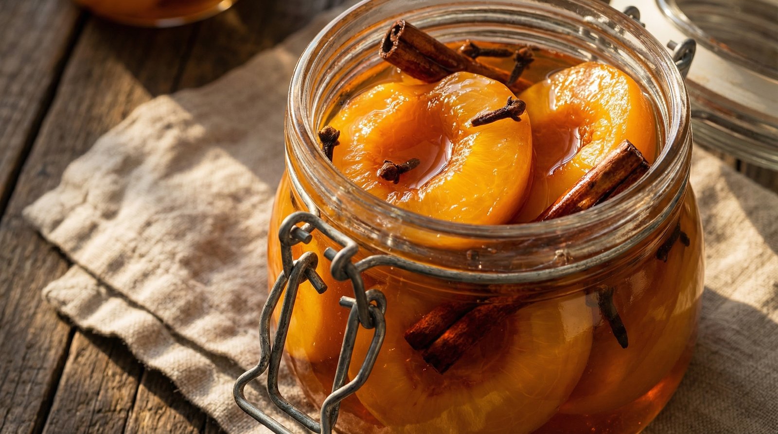 Pickled Peaches