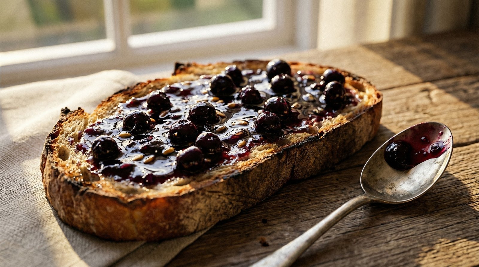 Blueberry and Honey Jam