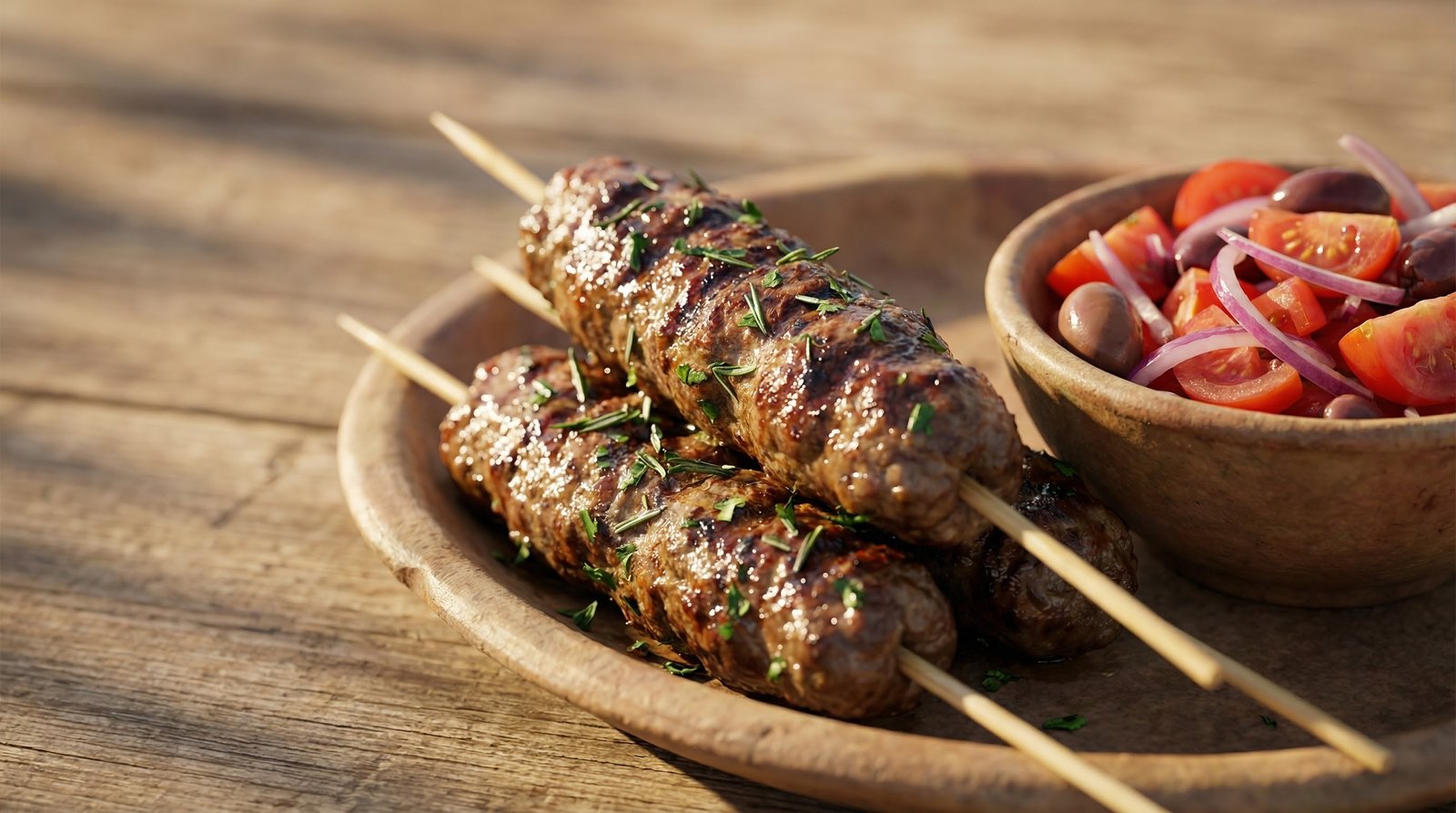 Rosemary Lamb Skewers