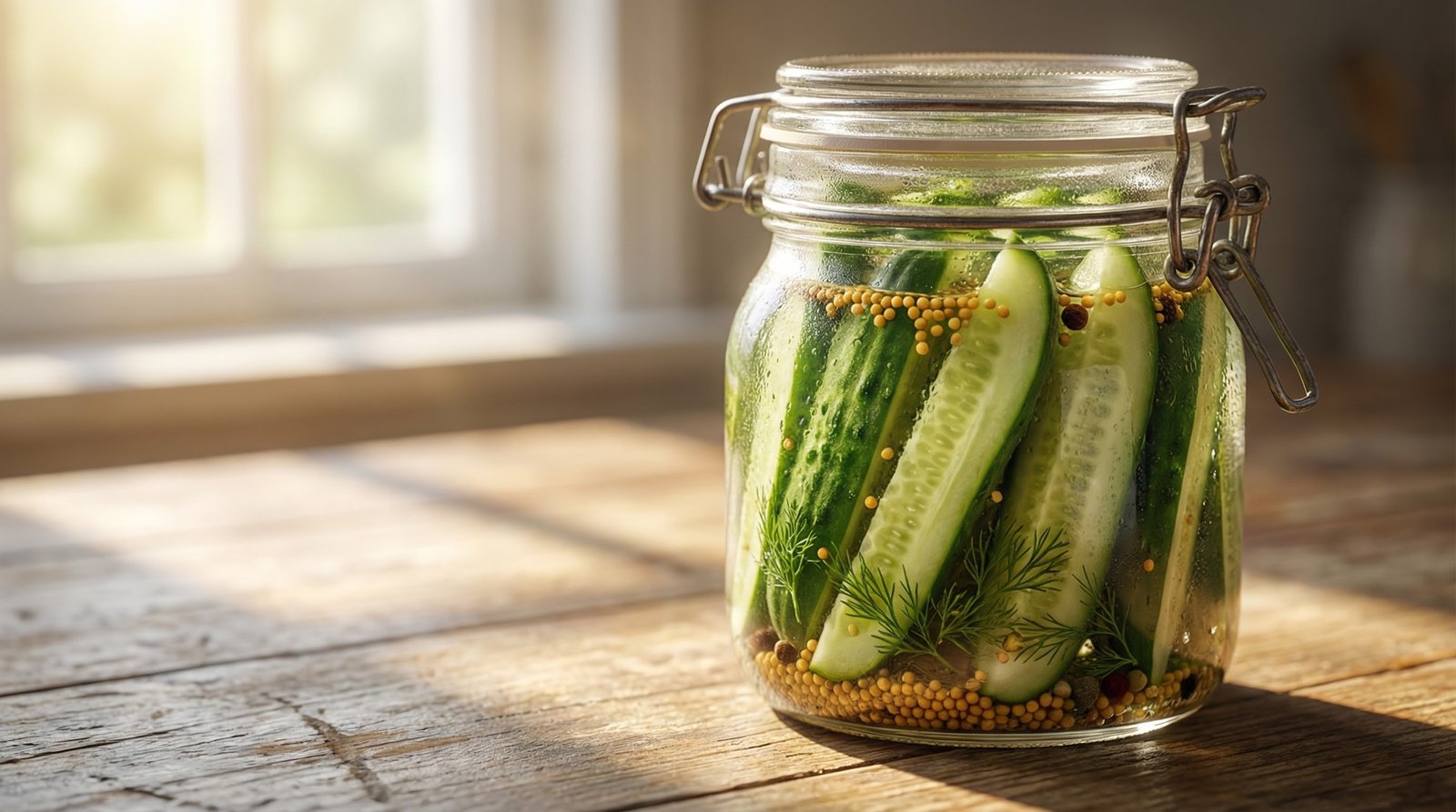 Dill-Mustard Pickles