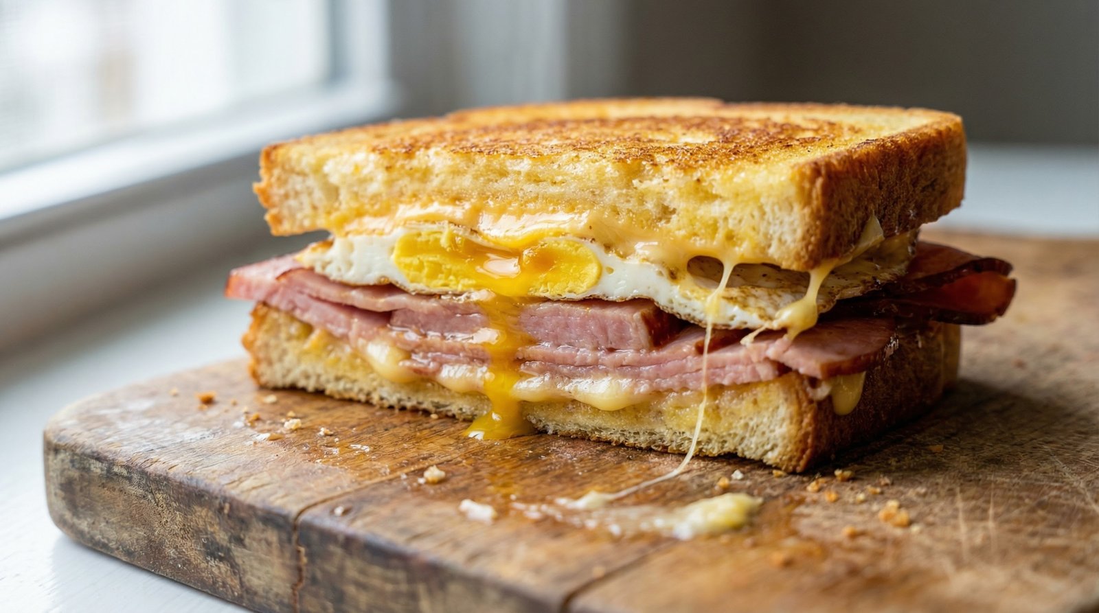 Ham, Egg & Cheese Sandwich