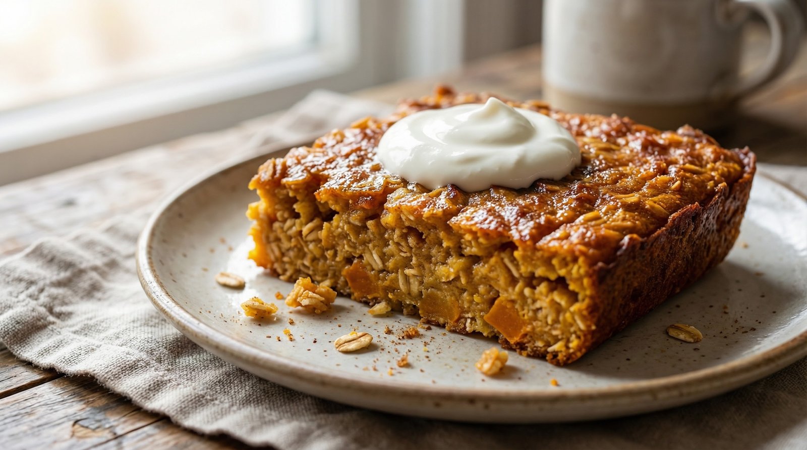 Baked Pumpkin Oatmeal