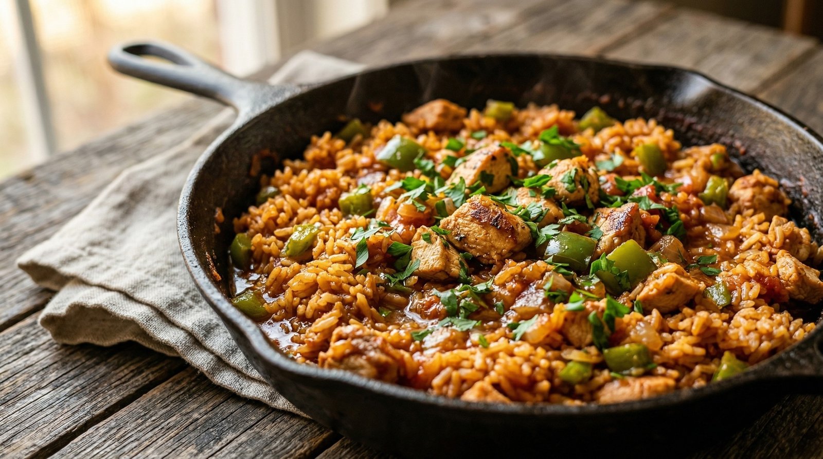 Chicken and Spanish Rice