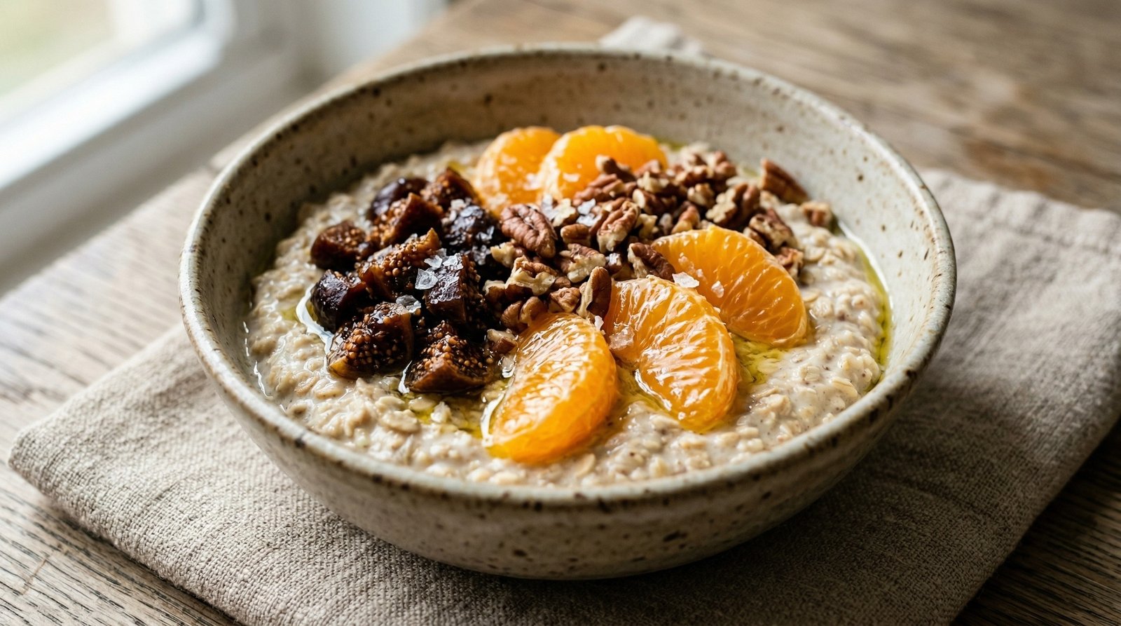 Fig and Orange Overnight Oats