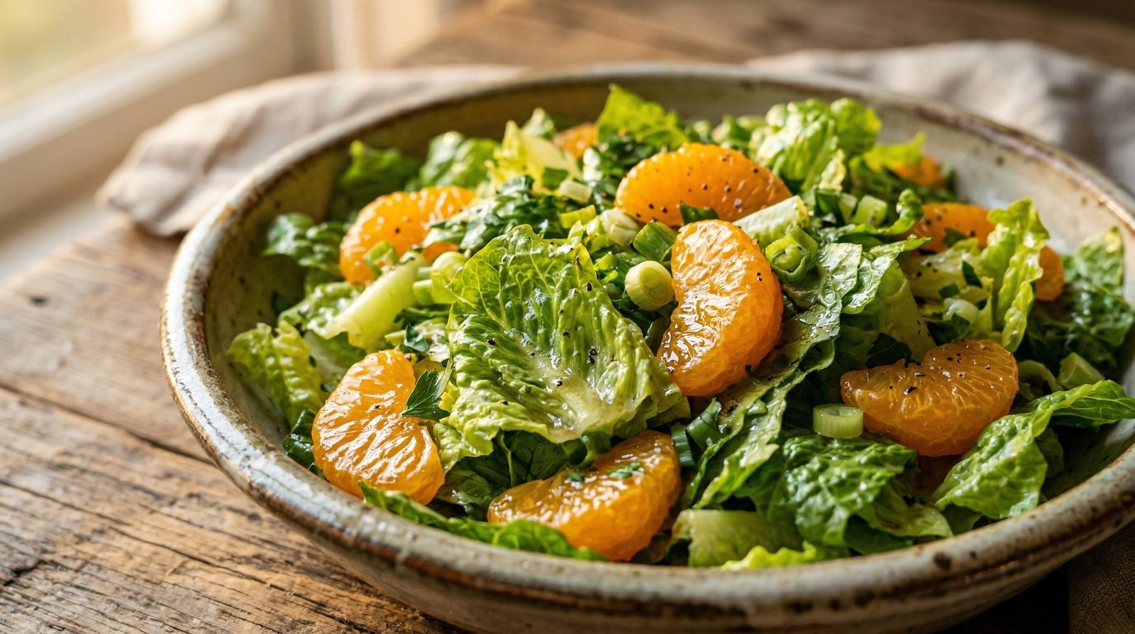 Orange Scallion Vinaigrette Salad