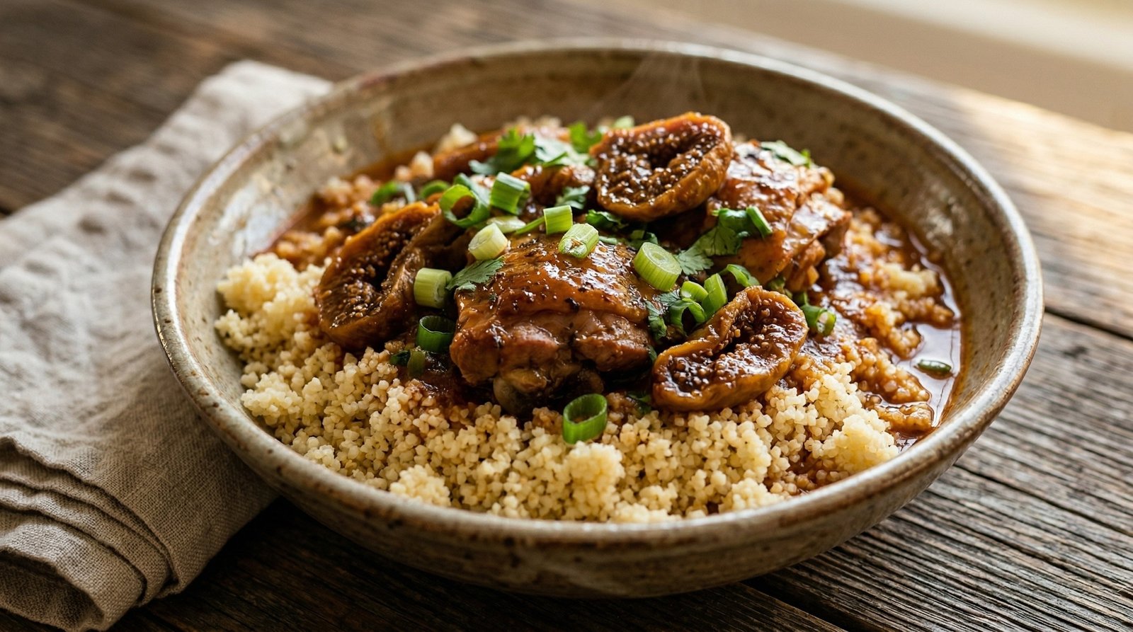 North African Chicken Couscous Bowls
