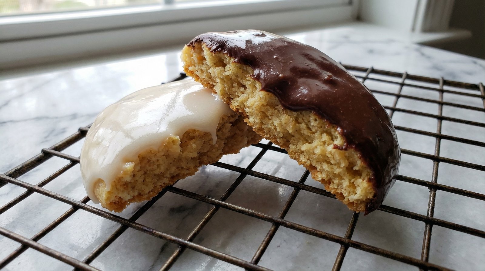 Dual-Iced Vanilla Cookies