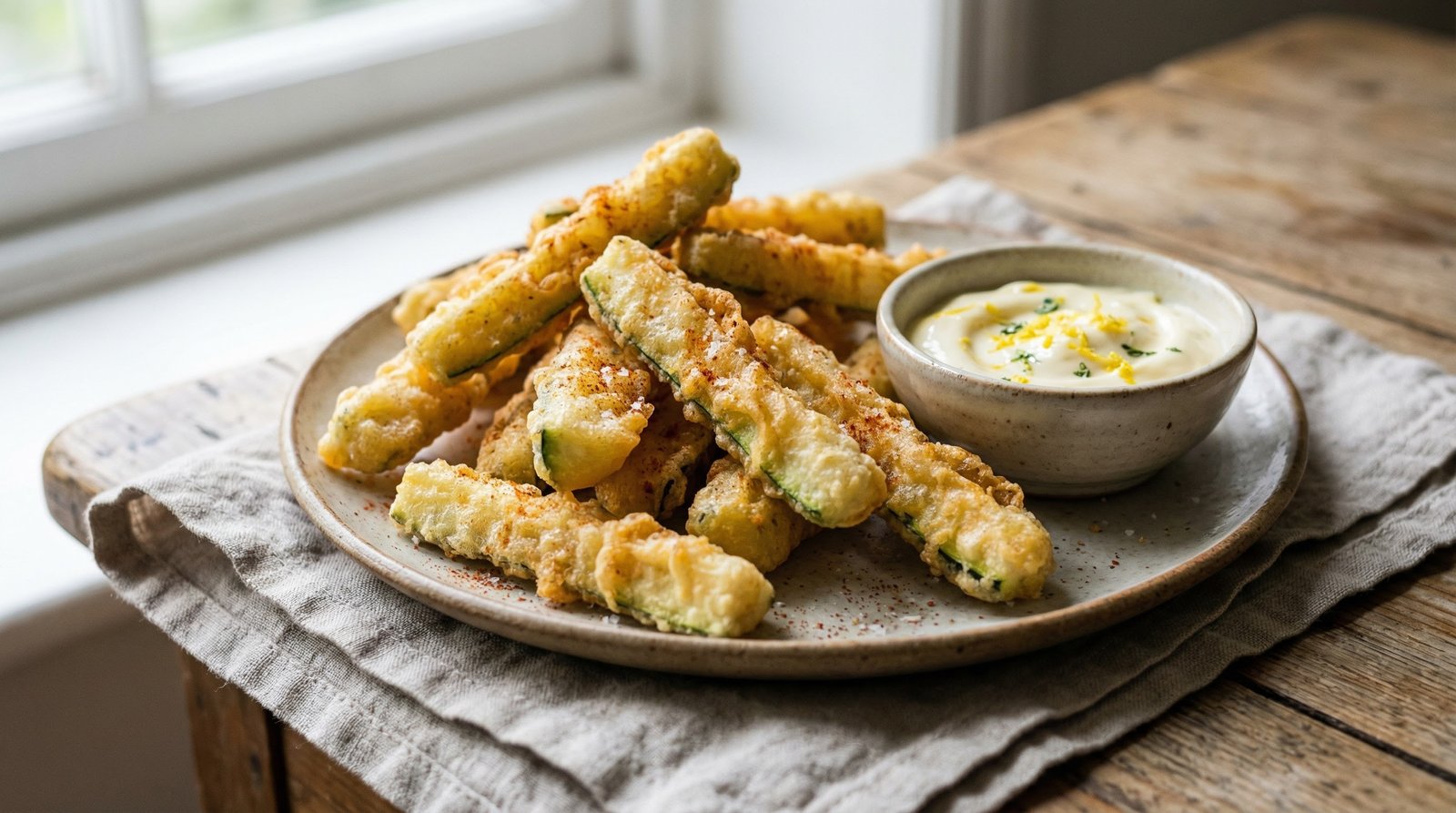 Crispy Zucchini Fritti