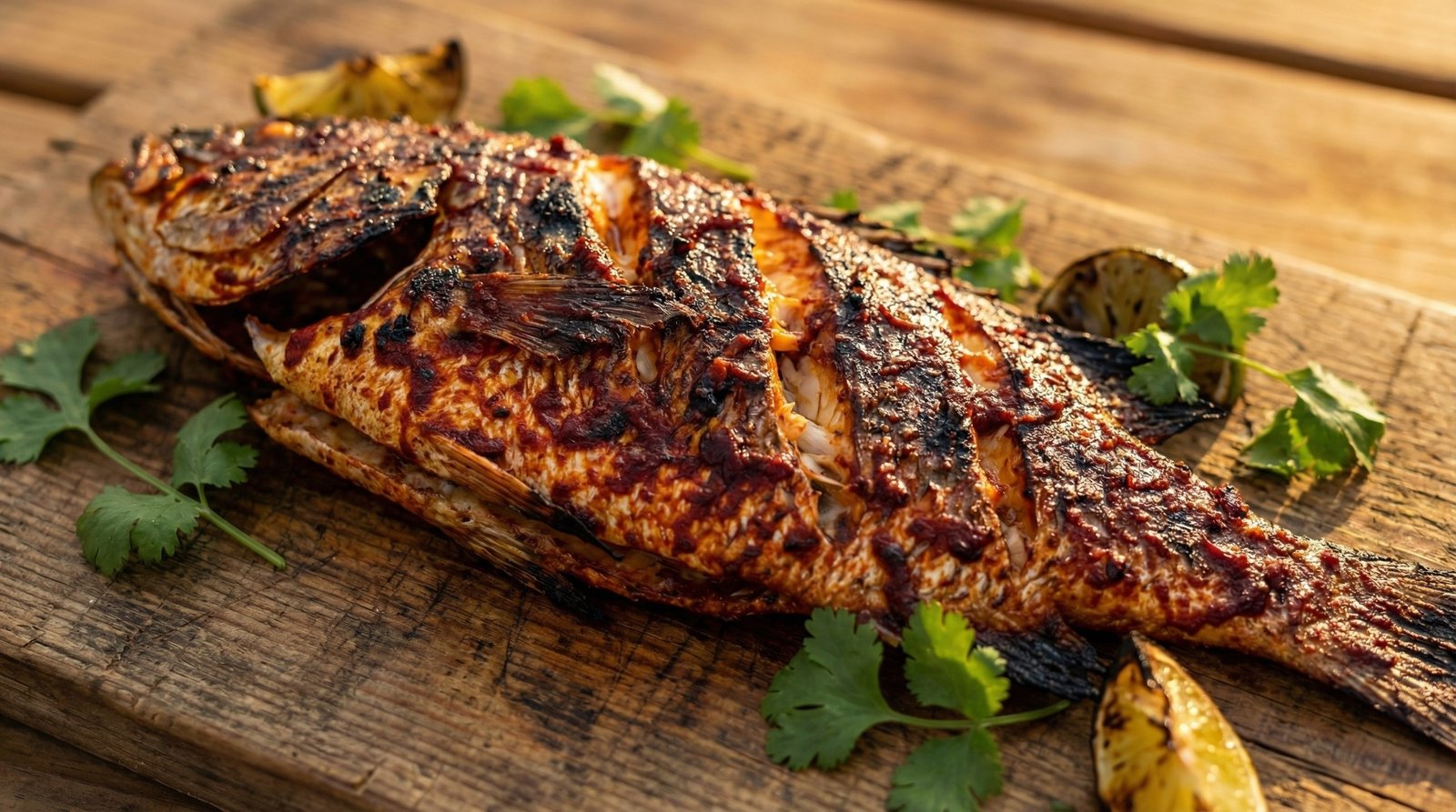 Red Chile-Grilled Whole Fish