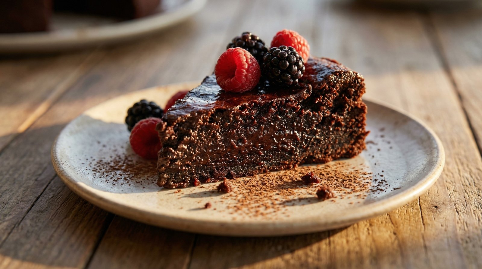 Flourless Chocolate Ancho Cake