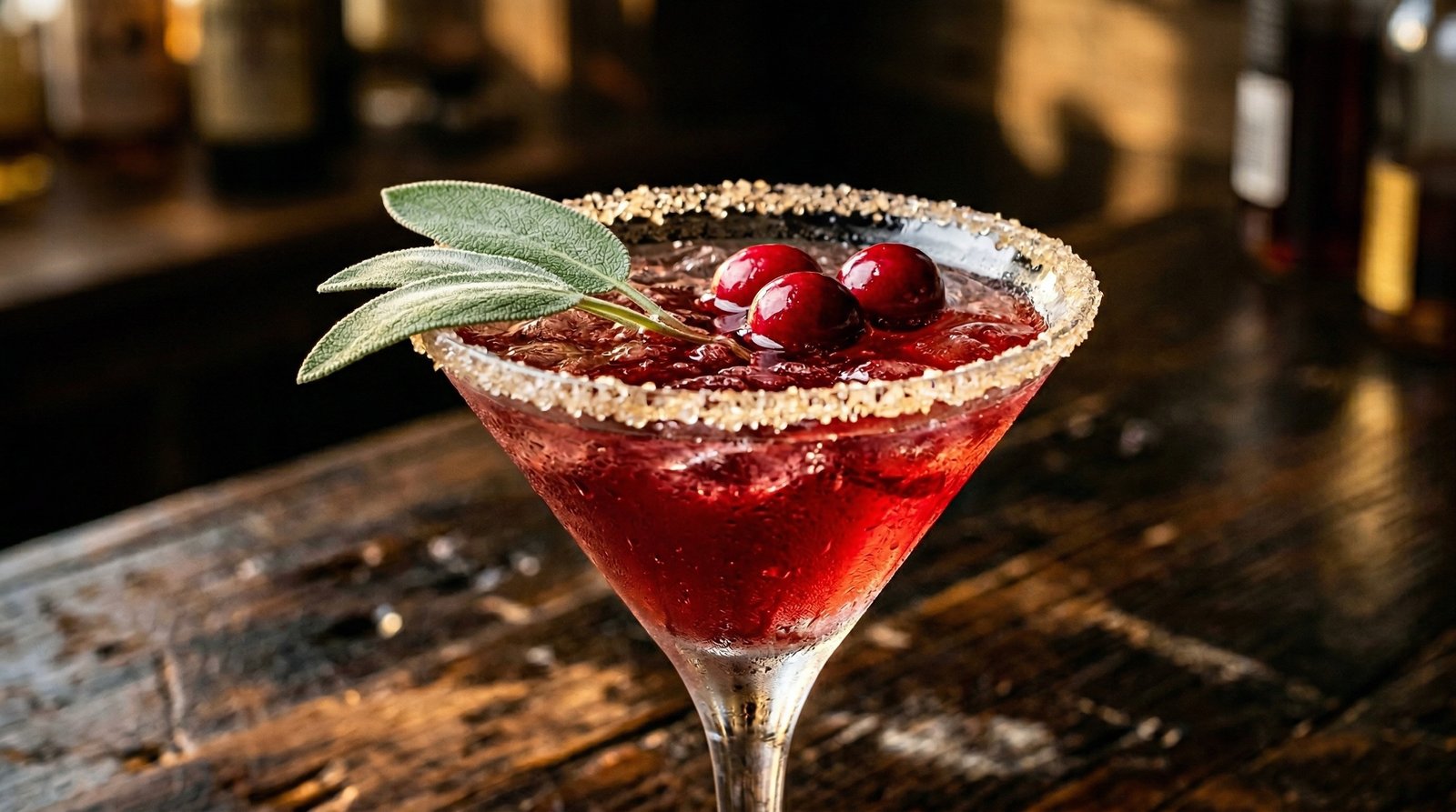 Cranberry Sage Margarita