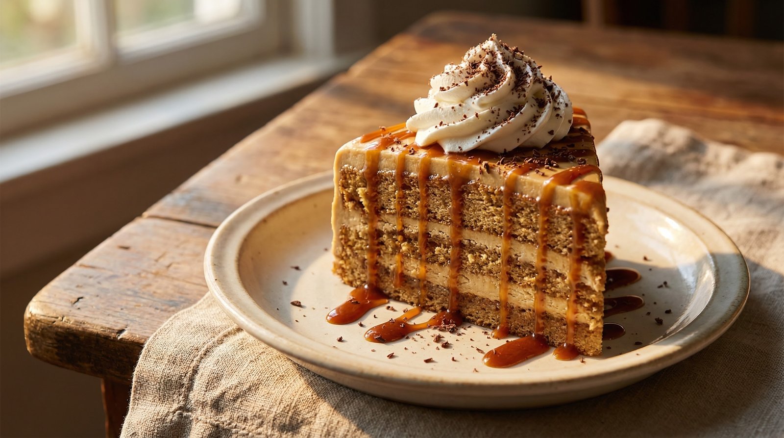 Caramel Latte Cake