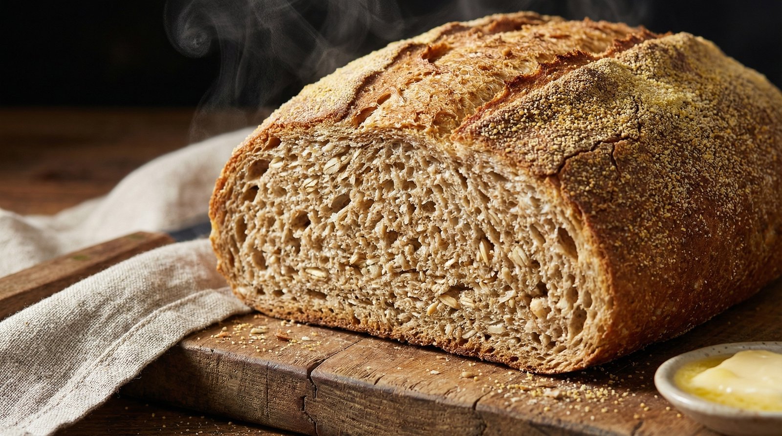 Four-Grain Batter Bread