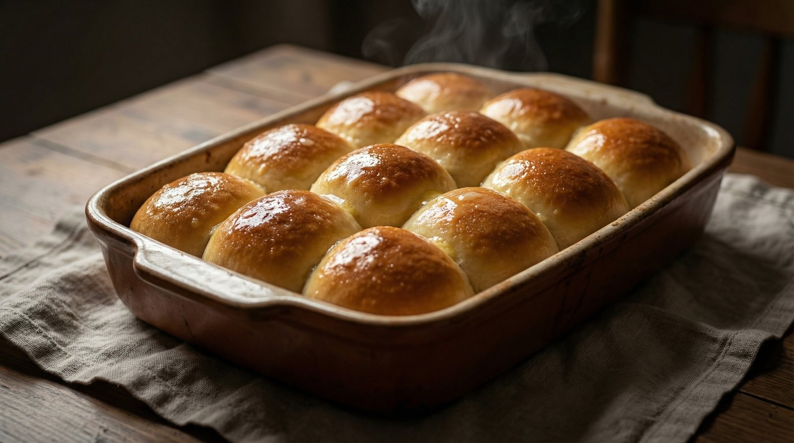 Lower Calorie Dinner Rolls