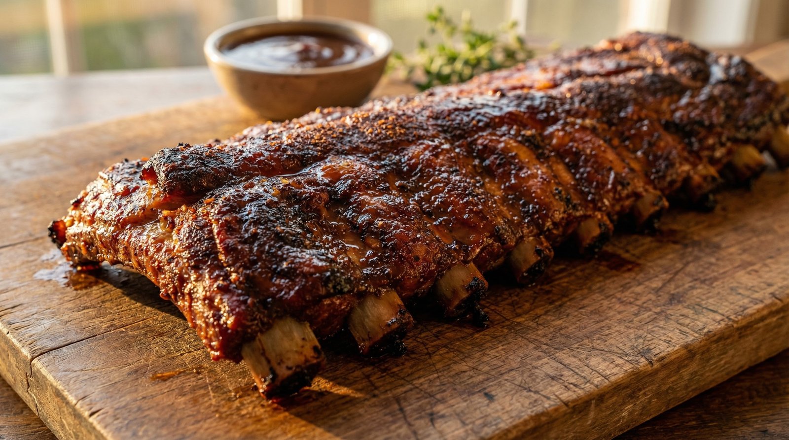 Hot and Spicy Smoked Ribs