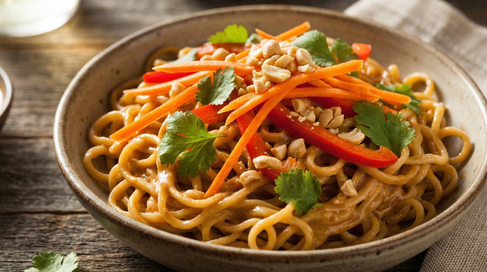 Chipotle-Peanut Noodle Bowls