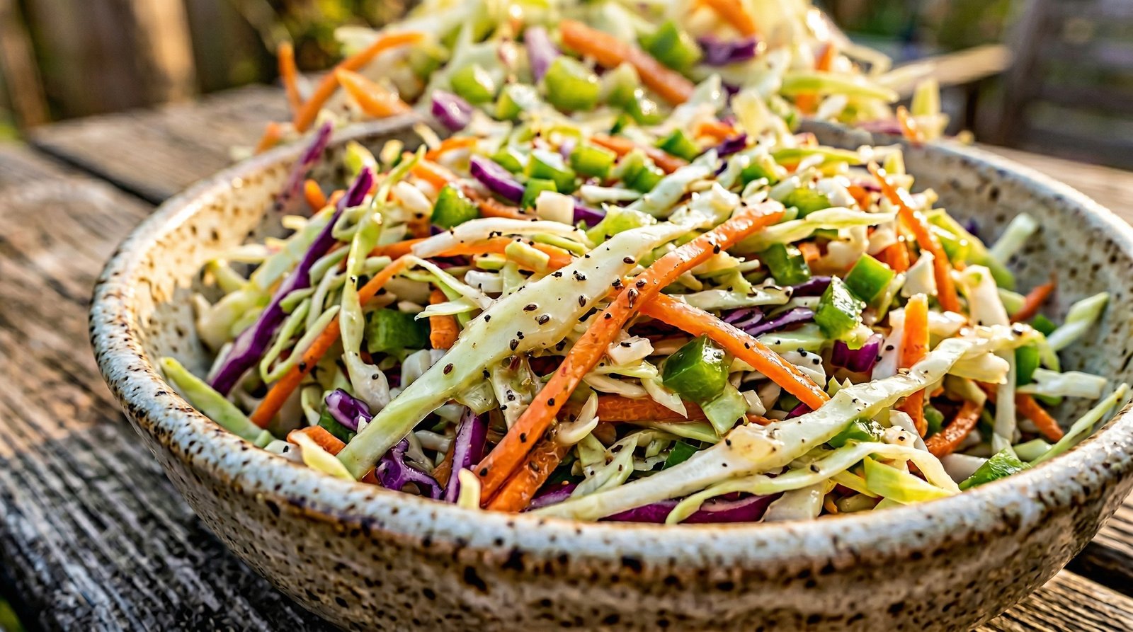 Sweet and Sour Coleslaw