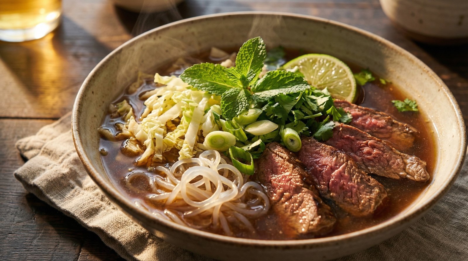 Thai Beef Noodle Bowls