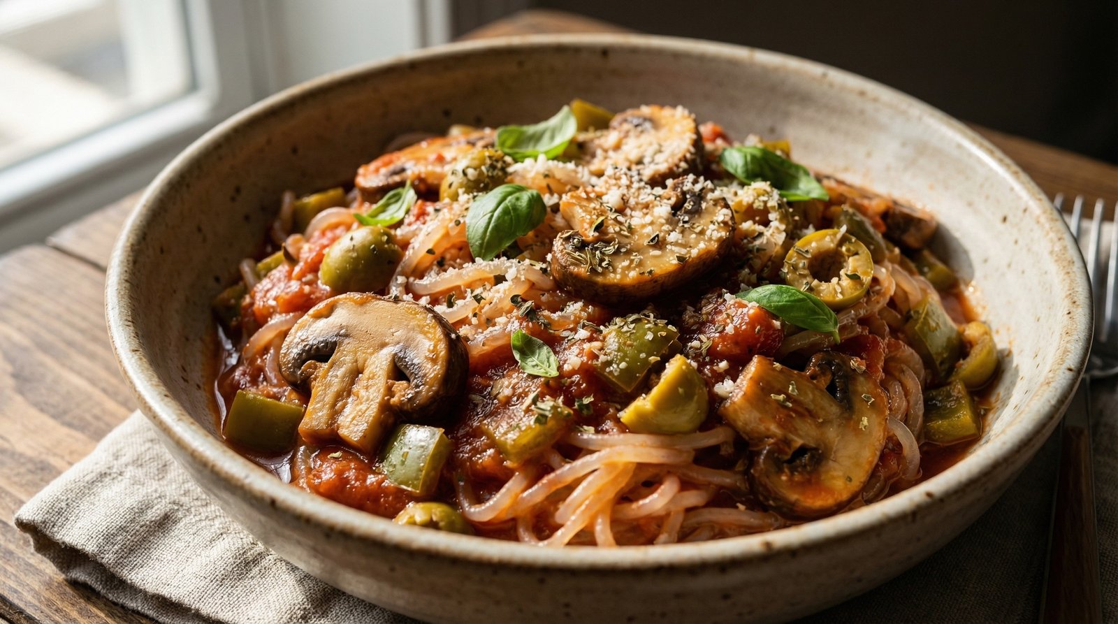 Chunky Garden Noodles