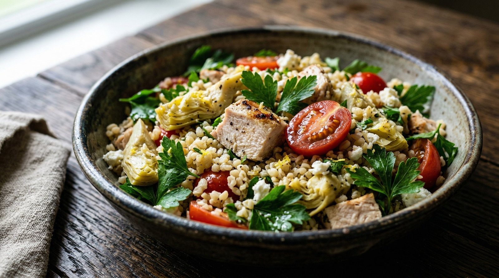 Chicken Bulgur Salad
