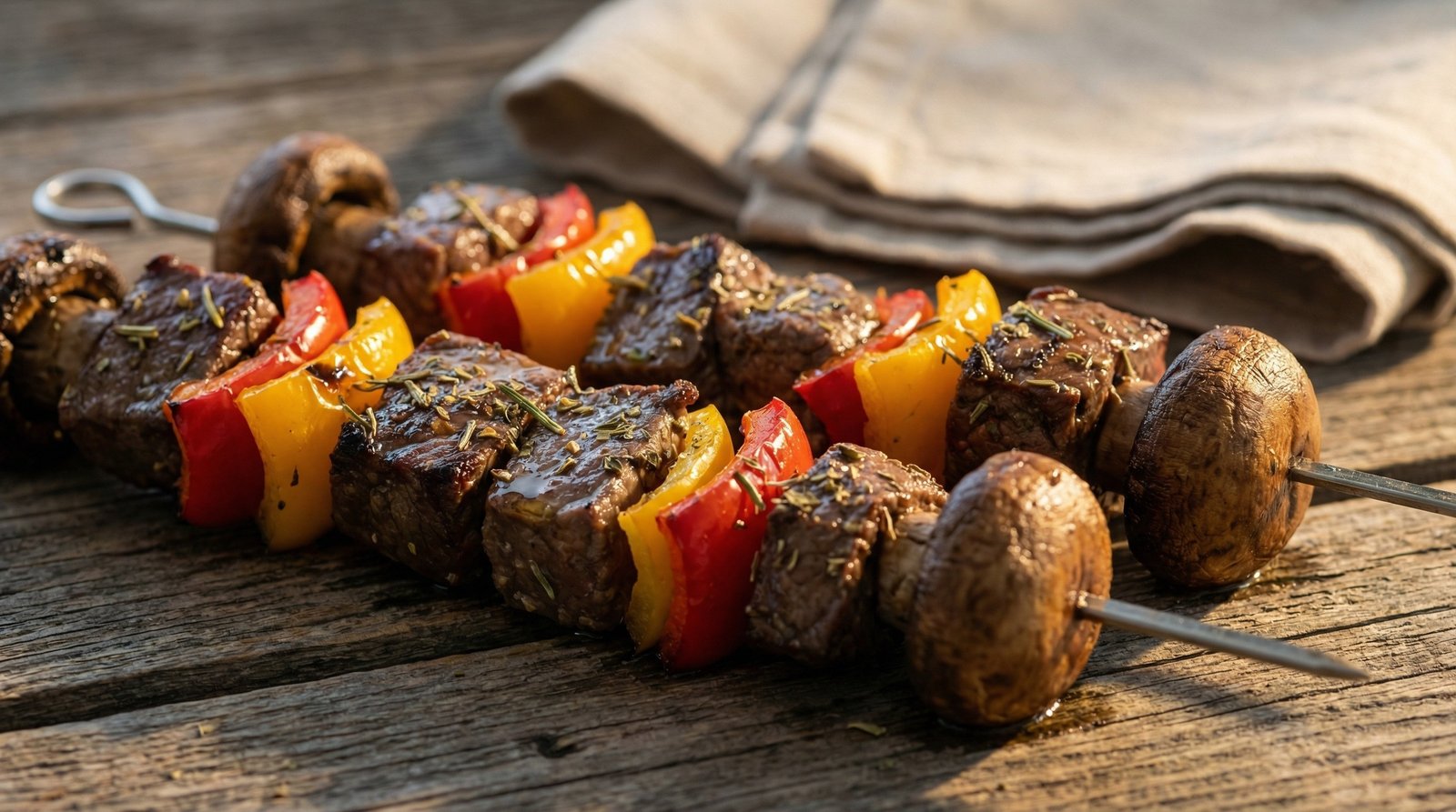Herbed Beef Kabobs