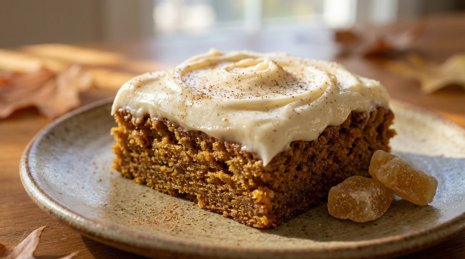 Pumpkin Ginger Bars