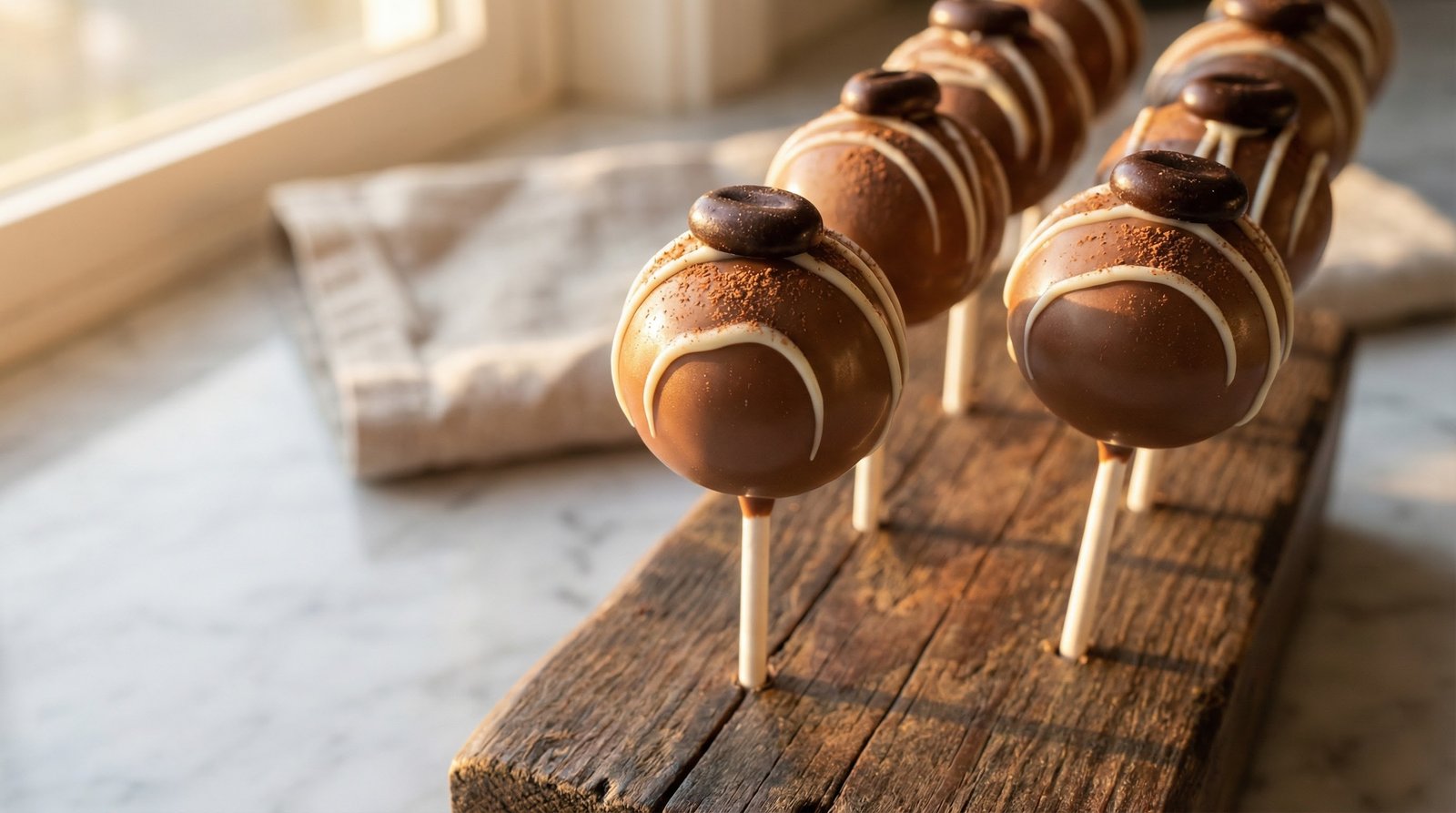 Cappuccino Cake Pops