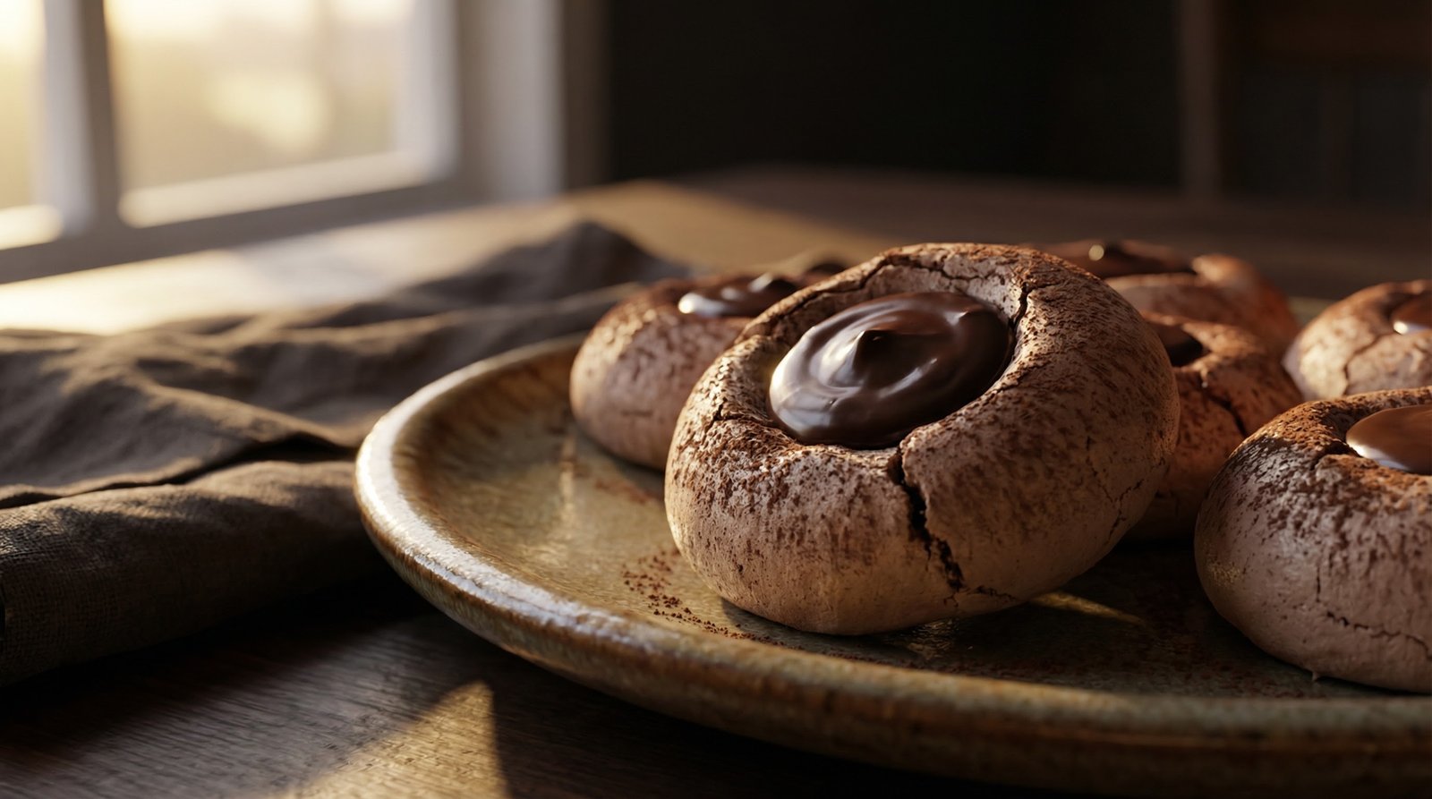 Chocolate Truffle Meringues