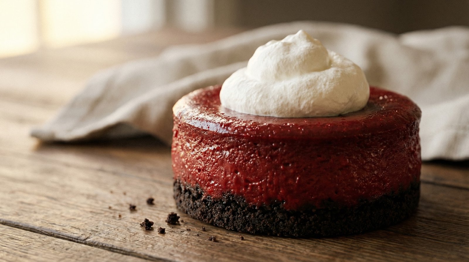 Mini Red Velvet Cheesecakes