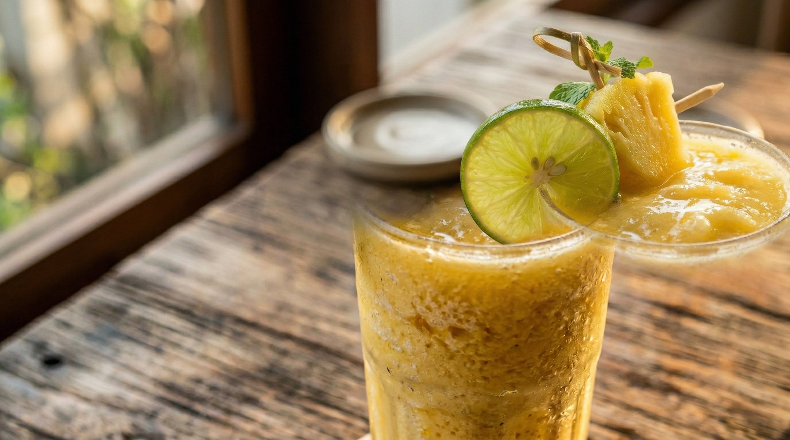 Tropical Pineapple Coconut Smoothie