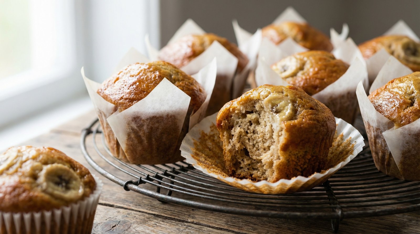 Banana Bread Muffins
