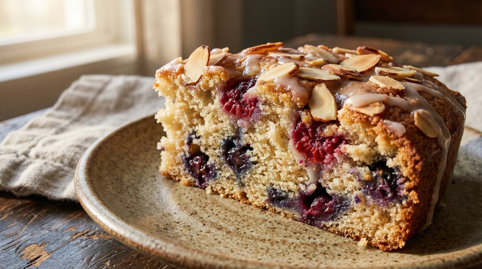 Almond-Berry Coffee Cake