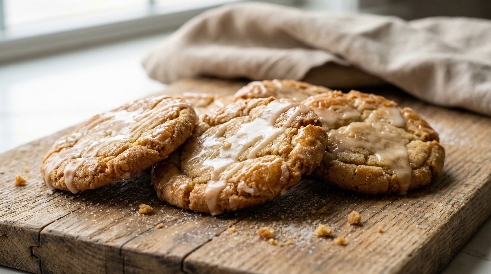 Glazed Sugar Cookies