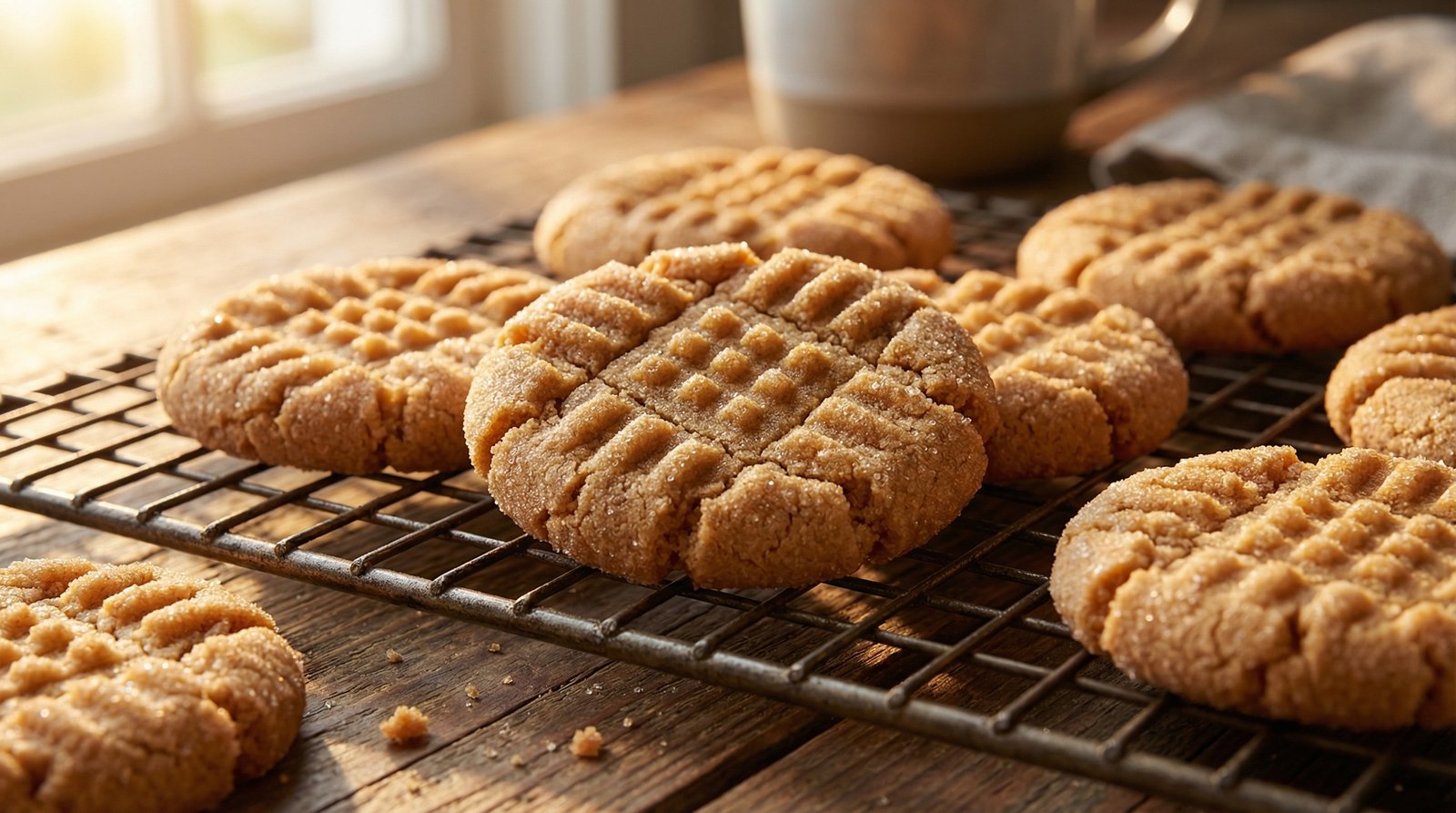 Classic Peanut Butter Cookies