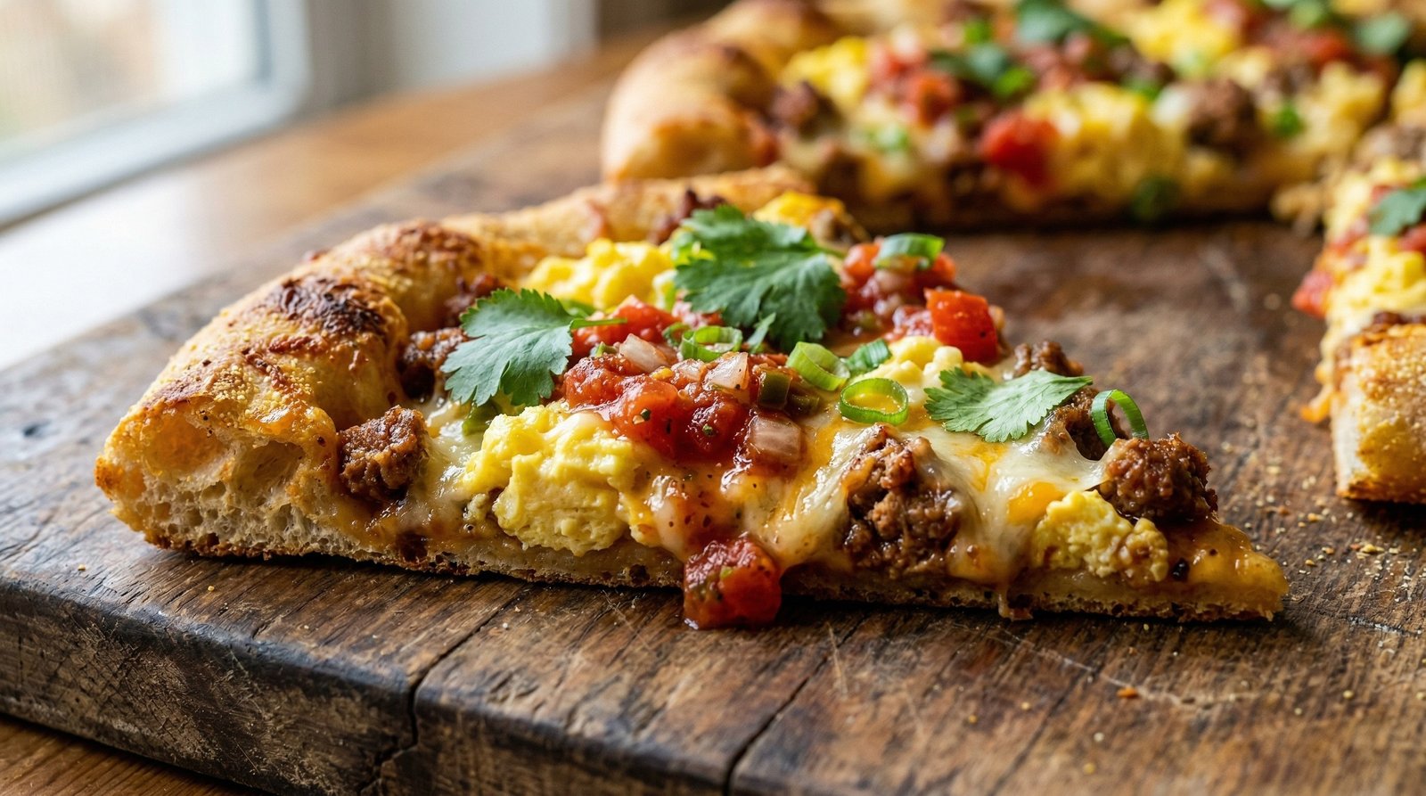 Huevos Rancheros Breakfast Pizza