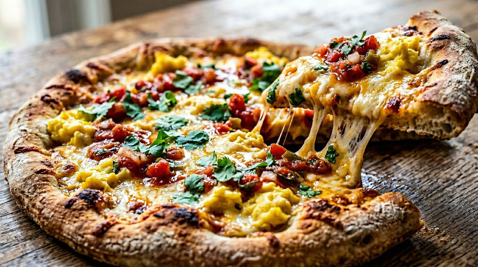 Mexican Breakfast Pizza