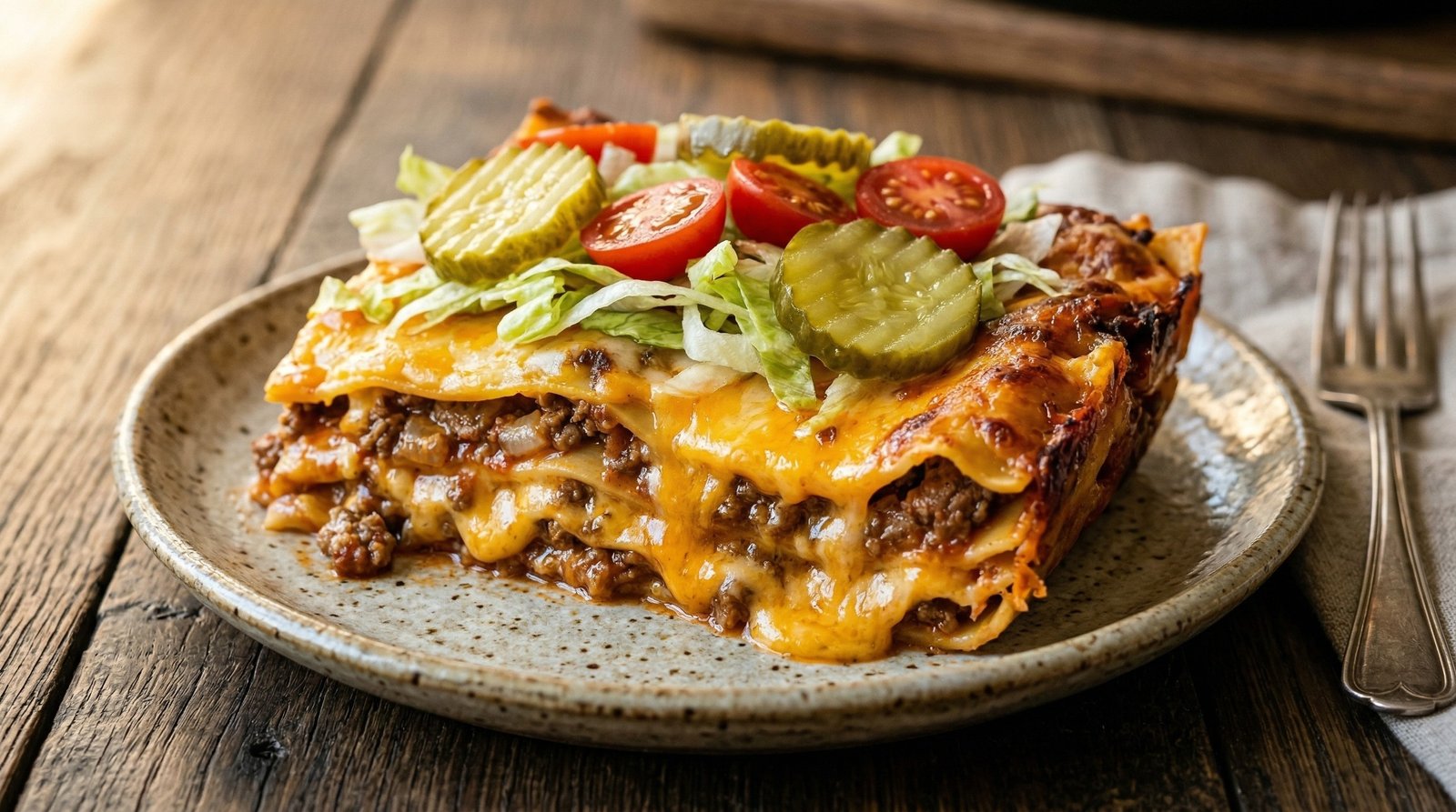 Cheeseburger Lasagna