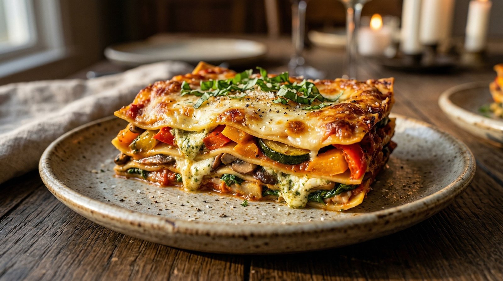 Roasted Vegetable Lasagna