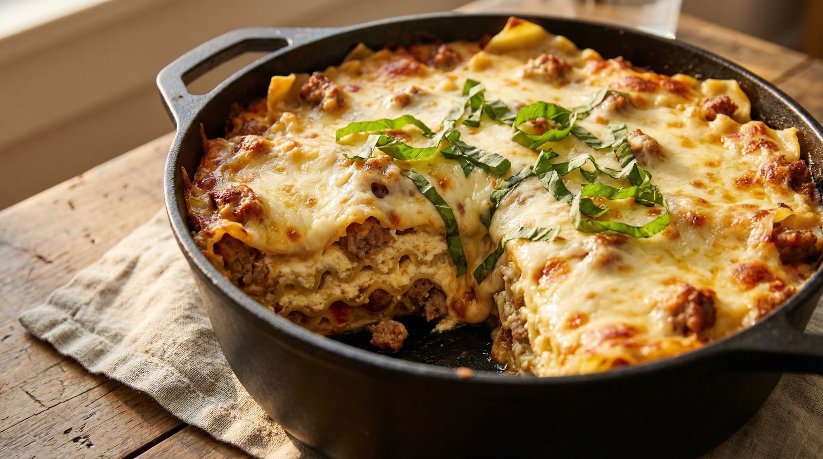 Sausage Lasagna